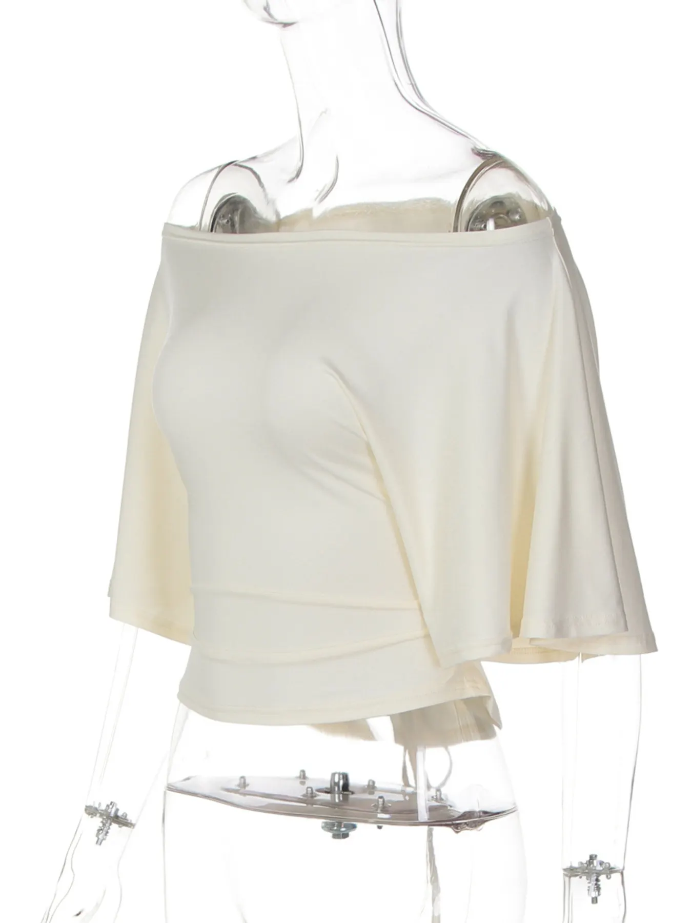 Boat Neck Short Sleeve T-Shirt 12