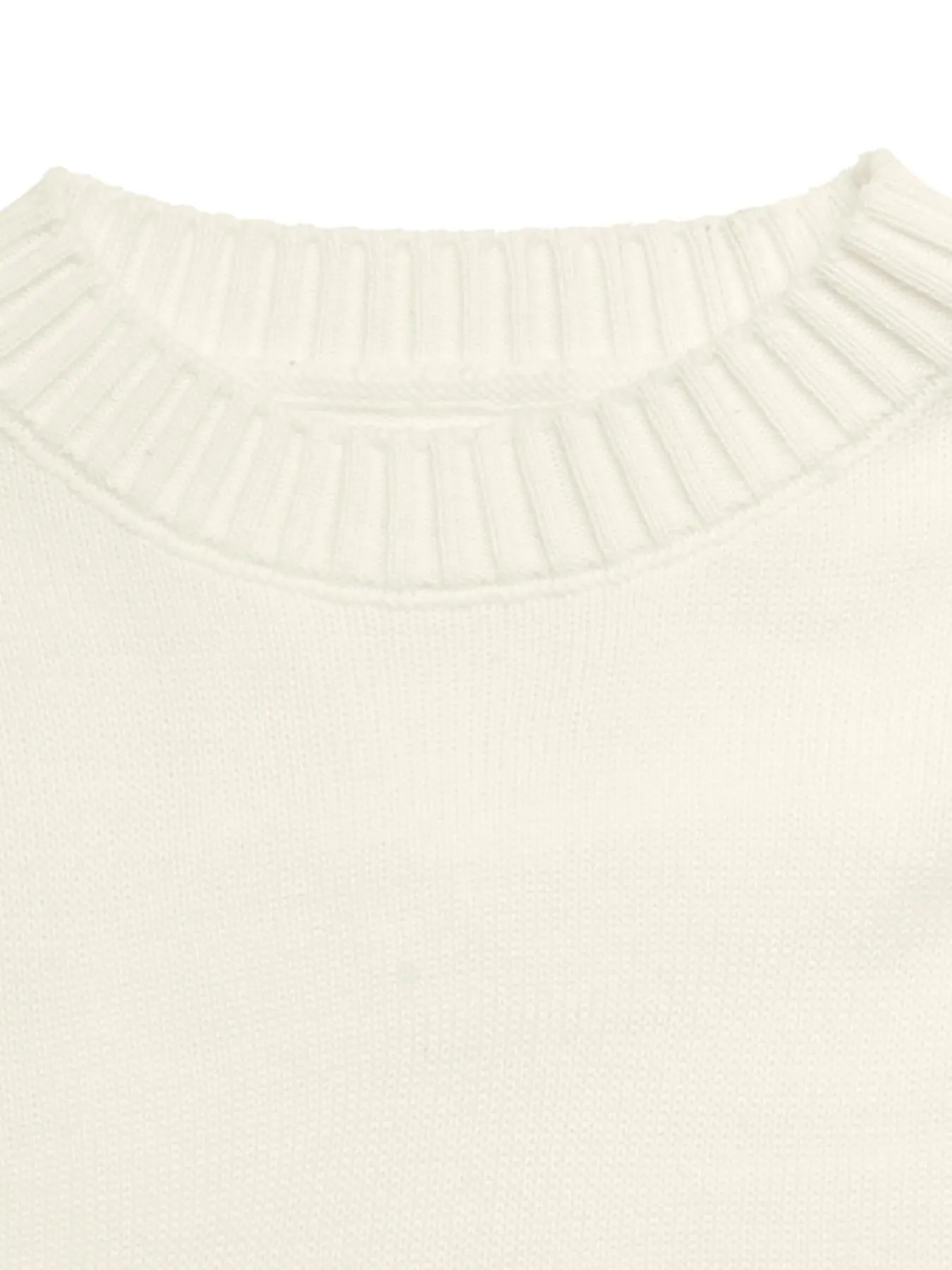 Bow Graphic Round Neck Sweater 9