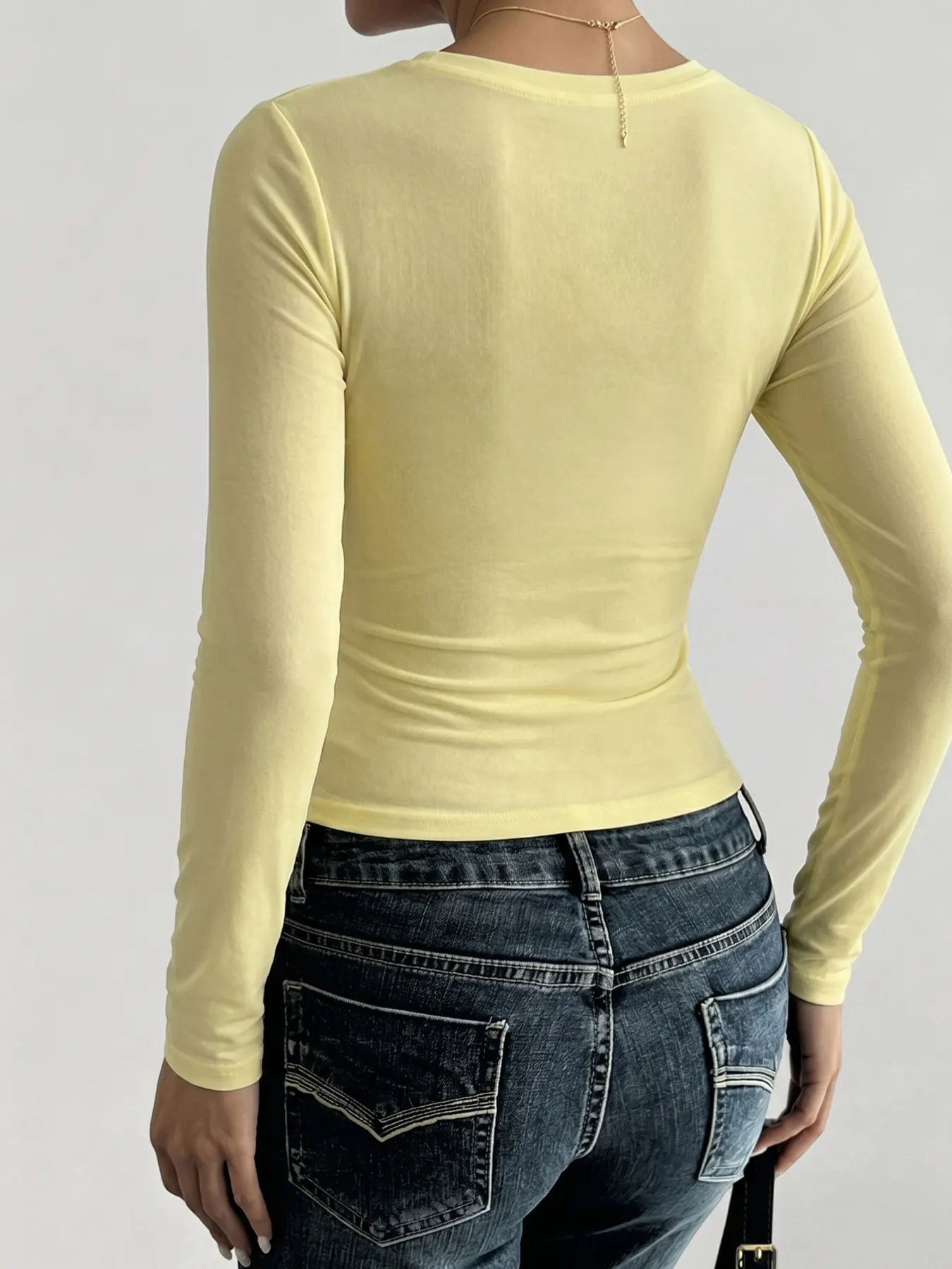 Slim Fit Long Sleeve T-Shirt 5